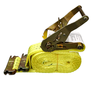 2 Inch E Track Loading Sangle Logistique Transport <b>Ratchet</b> <b>Straps</b> for Trucks with Heavy Duty Capacity - Product Image 2