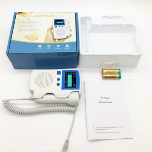 Monitor detak jantung Doppler janin portabel, Level medis dapat diisi ulang dengan dua metode mendengarkan - Product Image 5