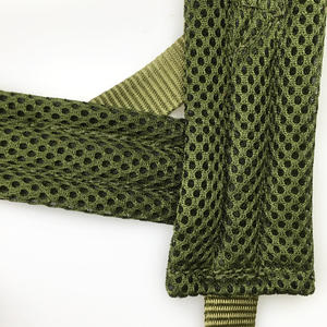 Logo personalizzato confortevole maglia in Nylon traspirante gilet cane con cinghie riflettenti XL imbracatura Set include guinzaglio per cani di grossa taglia - Product Image 3