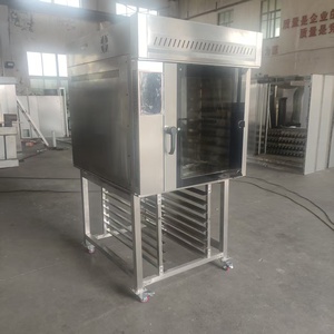 Four rotatif électrique complet à 5, 8, 10 ou 15 plateaux, soudé au laser, pour boulangerie commerciale, chaîne de restaurants, centre commercial, certifié CE - Product Image 1