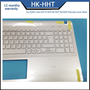 HK-HHT mới cho <span class=keywords><strong>Sony</strong></span> Vaio SVF15 SVF152 svf1521e6e plamrest CZ máy tính xách tay bàn phím màu trắng - Product Image 5