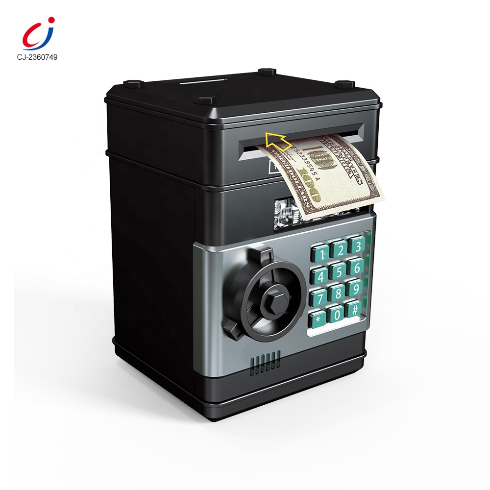 Сейф для денег с автоматическим вращением, электронная цифровая копилка, банкомат, мультяшная игрушка, копилка с паролем, игрушки для детей