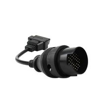 For Mercedes Benz 38Pin to 16Pin Female Connector OBD OBD2 OBDII Diagnosis Connector Extension Cable Adapter