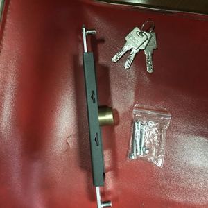 Cerradura gigante para persianas enrollables con núcleo extendido, operada con llave de hierro, antirrobo para puertas enrollables - Product Image 2
