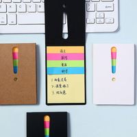 Cadeaux promotionnels personnalisés avec logo, bloc-notes adhésifs carrés, papier pour bloc-notes, pour la promotion publicitaire