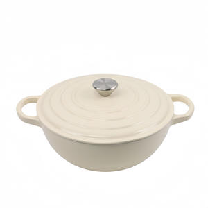 Sıcak satış 26cm dökme demir emaye çorba tenceresi güveç tenceresi anne Pot yapışmaz seramik tencere ev restoran otel için güveç - Product Image 5