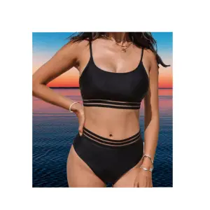 Bikini primavera ragazza Bikini reggiseno e fondale a vita alta Set di stili più venduti