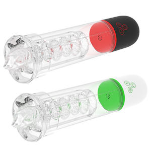 思汉德SHD-S193-2飞机杯男用自慰器阴茎拉伸训练器智能增肌训练器 - Product Image 5