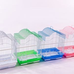 Jaulas para Pájaros al por Mayor de Fábrica, Jaulas Metálicas para Periquitos, Jaulas Duraderas de Alambre de Hierro para Loros y Canarios en Venta - Product Image 6