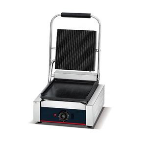 2025 équipement de restauration <span class=keywords><strong>professionnel</strong></span> Double tête gril de Contact électrique en acier inoxydable <span class=keywords><strong>Panini</strong></span> Grill grille-pain électrique - Product Image 1