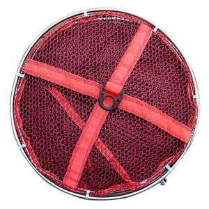 Filet de pêche Xindinglong Keep Net en nylon à double anneau avec cadre en alliage d'aluminium - Product Image 4