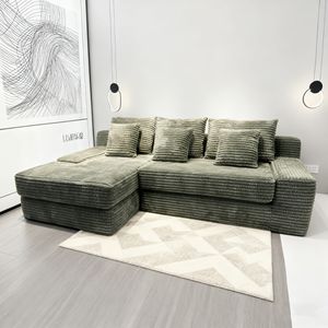 Sofa Modular Modern dengan desain arsitektur, furnitur ruang tamu kelas atas untuk estetika Interior mewah - Product Image 3