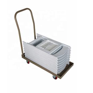 उच्च गुणवत्ता गोदाम भंडारण स्टैकिंग पोर्टेबल भोज घटना तह कुर्सियों ट्राली - Product Image 6