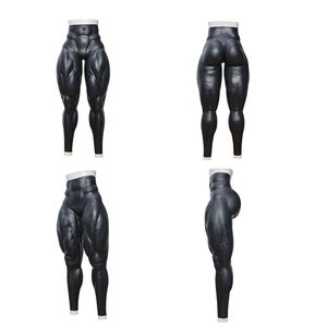<span class=keywords><strong>Ftm</strong></span> Cosplay <span class=keywords><strong>transgenre</strong></span> fête réaliste Silicone faux Muscle pantalon Simulation artificielle fausse jambe femme à homme Crossdressing - Product Image 1