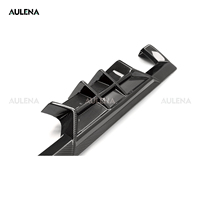Aulena Design Diffuseur de pare-chocs arrière en carbone sec Spoiler Wing Canards arrière Kit de carrosserie universel de style OEM pour BMW M2(G87)