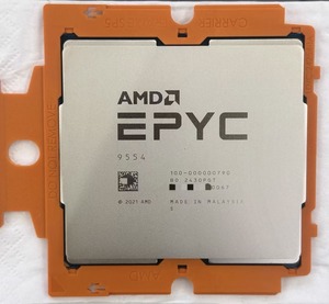 Processeur EPYC 9454P CPU 3,25 GHz jusqu'à 3,8 GHz 48 cœurs 96 threads 290 W 256 Mo Socket SP5 Prise en charge DDR5 4800 MHz 12 canaux de mémoire - Product Image 1