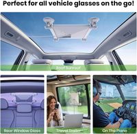 Kit de fixation à ventouse pour Starlink Mini, support de véhicule en ABS pour toit de camping-car, toit ouvrant, pare-brise avant ou arrière