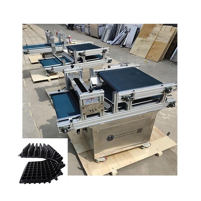 Burrowing Tray Seedling Machine Automatic Vegetable Seedling Cultivation Machinery Agricultural Seed Nursery Machine