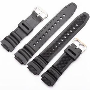 Correa Deportiva de Silicona para Relojes <span class=keywords><strong>Casio</strong></span> AE-1000W SGW-400H 800H W-735H 216H AEQ-110W, Correa de Reloj Transpirable de TPU y Goma - Product Image 2