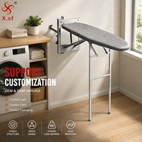 Planche à repasser multifonctionnelle murale pour la maison, résistante aux hautes températures, pliable verticalement, épaissie, pour armoire