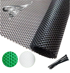 Chicken Wire Alternative 87cm PE Chicken Plastic Net <strong>Mesh</strong> 2mm Thick HDPE Rigid <strong>Garden</strong> Supplies Universal for Poultry 50m Length - Product Image 2