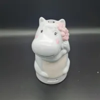 Humidificateur d'huiles essentielles en céramique pour la maison, diffuseur d'arômes ultrasonique, design animal mignon, lumière électrique aromatique, vente en gros