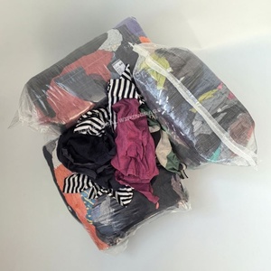 Trapos de camiseta de colores variados, 100% algodón, trapos industriales, trapos recuperados para limpieza - Product Image 1