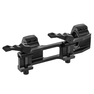Anillo de nivelación dual de 30 mm con liberación rápida, palanca de bloqueo, aleación de aluminio mecanizada CNC de precisión, superficie mate, accesorio para exteriores - Product Image 2