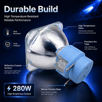 Luz de cabeza móvil Sharpy 10R de 280W con foco de haz y balasto para escenario y discoteca