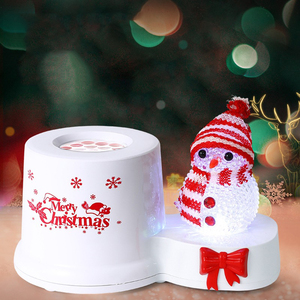 <span class=keywords><strong>Lampe</strong></span> de projection <span class=keywords><strong>LED</strong></span> rotative colorée pour chambre d'enfant, cadeau de Noël, Halloween, <span class=keywords><strong>tempête</strong></span> de neige, intérieur, recharge USB 5V - Product Image 3