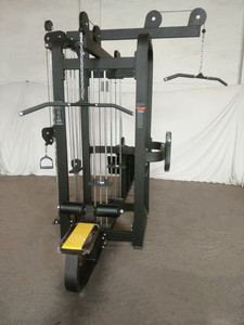 Attrezzatura Sportiva Multifunzione per Allenamento della Forza, <span class=keywords><strong>Trainer</strong></span> Integrato, Stazione Palestra Multi Jungle con Dual Cable <span class=keywords><strong>Cross</strong></span> per Palestra - Product Image 6