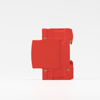 Dispositif de protection contre les surtensions EAST Red 3P 275V AC SPD 20kA/40kA T2, cuivre plastique pour protection contre la foudre triphasée, YSP A1