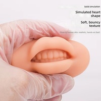 Peau d'entraînement 3D en silicone pour microblading, accessoires de maquillage permanent pour lèvres et dents, lèvres artificielles faciles à utiliser – Vente en gros