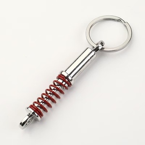 Llavero <span class=keywords><strong>de</strong></span> suspensión <span class=keywords><strong>de</strong></span> alto rendimiento personalizado al por mayor, mosquetón metálico <span class=keywords><strong>de</strong></span> moda con estilos vintage y <span class=keywords><strong>de</strong></span> dibujos animados para amortiguador <span class=keywords><strong>de</strong></span> coche - Product Image 2