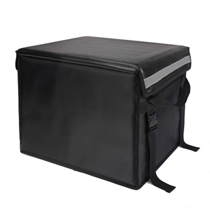 Wholesale Waterproof Insulated Food Delivery Boxes for Riders, Car-Mounted Delivery Bags with Insertable Advertising Pages - Product Image 3