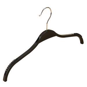 شعار مخصص أبيض وأسود أو أكتاف مضادة للإنزلاق خزانة ملابس شماعة - Product Image 1
