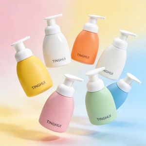 ขวดปั๊มโฟมพลาสติก PET ขนาด 250 มล. 300 มล. 360 มล. 500 มล. สำหรับใส่โฟมล้างหน้า - Product Image 1
