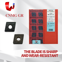 JXTC CNMG CNMG160616-GR JT4125 Roughing Negative Angle Turning Blade Carbide Inserts CNC Turning Tool Lathe Cutter Tools Cnmg