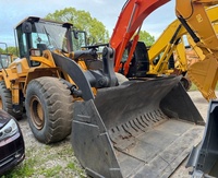 Original Gebrauchter Volvo L120 Schwerlast-Radlader Gut Gepflegter Hydraulischer Baustellenlader für Bergbau Hafenbeladung 120