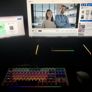 Colorii CD100 ดิสเพลย์ลิงค์ ด็อกกิ้งยูเอสบีซี รองรับจอภาพสามจอ พร้อมอีเธอร์เน็ต 2.5G HDMI 8K@30HZ 4K@60HZ DP 10Gbps สำหรับ <span class=keywords><strong>Mac</strong></span> - Product Image 3