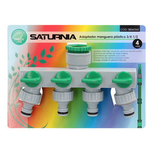 Adattatore per Tubi in Plastica a 4 Vie da 3/4" a 1" - Product Image 5