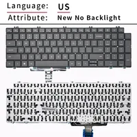 Clavier d'ordinateur portable SP/US/RU/UK/FR pour DELL Latitude 5520 5521 5530 5531 pour Precision 3560 3561 3570 3571 3580 P104F