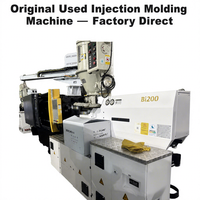 Machine de moulage par injection horizontale BORCHE Servo Drive BI200 200 tonnes, utilisée pour l'usine de plastique, vente en gros aux fournisseurs