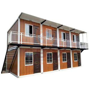 Contenedor Marítimo Modificado con Acabado de Madera, Diseño Moderno, para Uso en Hoteles al Aire Libre, Forma Rectangular, Grosor Estándar - Product Image 5