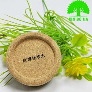 Bouchon de bouteille en liège Xin Bo Jia 73*78*25mm avec personnalisation du logo - Product Image 1