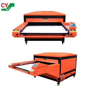 Low price flag calandra lanyard dye sublimation printing machine for polyester fabric