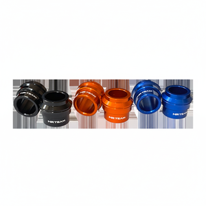 MC-F a Gas 250 21-23 distanziali posteriori arancioni con adattatore per dado del mozzo per auto nuovo materiale in alluminio - Product Image 1