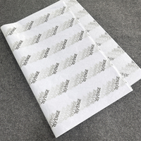 Papier de soie imprimé avec logo personnalisé 17G/30G Emballage de vêtements de marque Papier de soie pour emballage cadeau