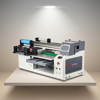 Impresora UV DTF Multifuncional Todo en Uno con Posicionamiento Visual por Cámara, Rotación Automática de 360°, Cabezales Egg Flex XP600 I1600 I3200