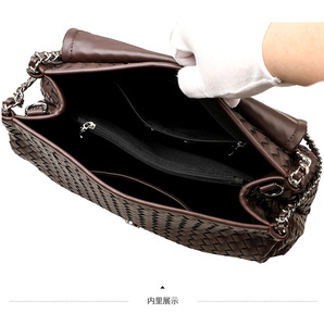 Nuevas Bolsas de Mensajero de Alta Calidad para Mujer, Bolsos de Mano de Cuero Genuino, Bolsos Cruzados, Bolsos de Hombro para Mujer, Bolsos Tote con Asa Superior - Product Image 6
